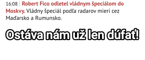 Biely dym bude pozitívne znamenie?
